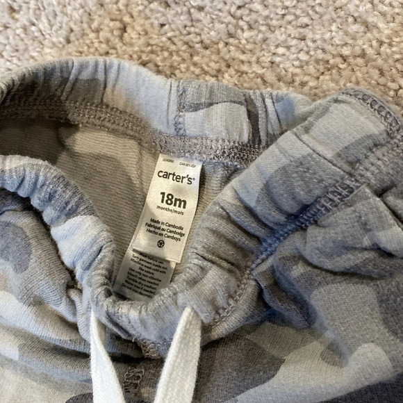 Grey camo shorts - Picture 2 of 2